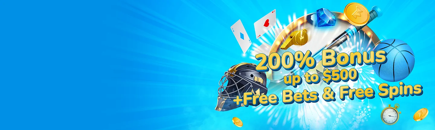 Rexbet welcome offer artwork for Canadian players choosing casino, live casino or sports betting